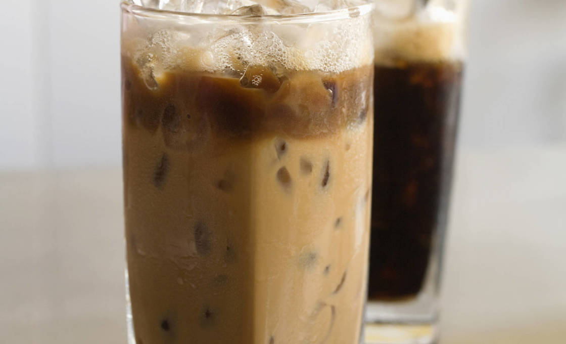 A glass of Caribbean Frappe