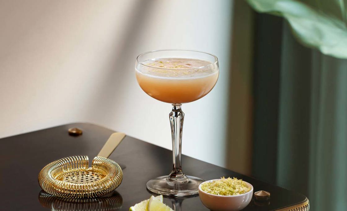 glass of Banana Daiquiri