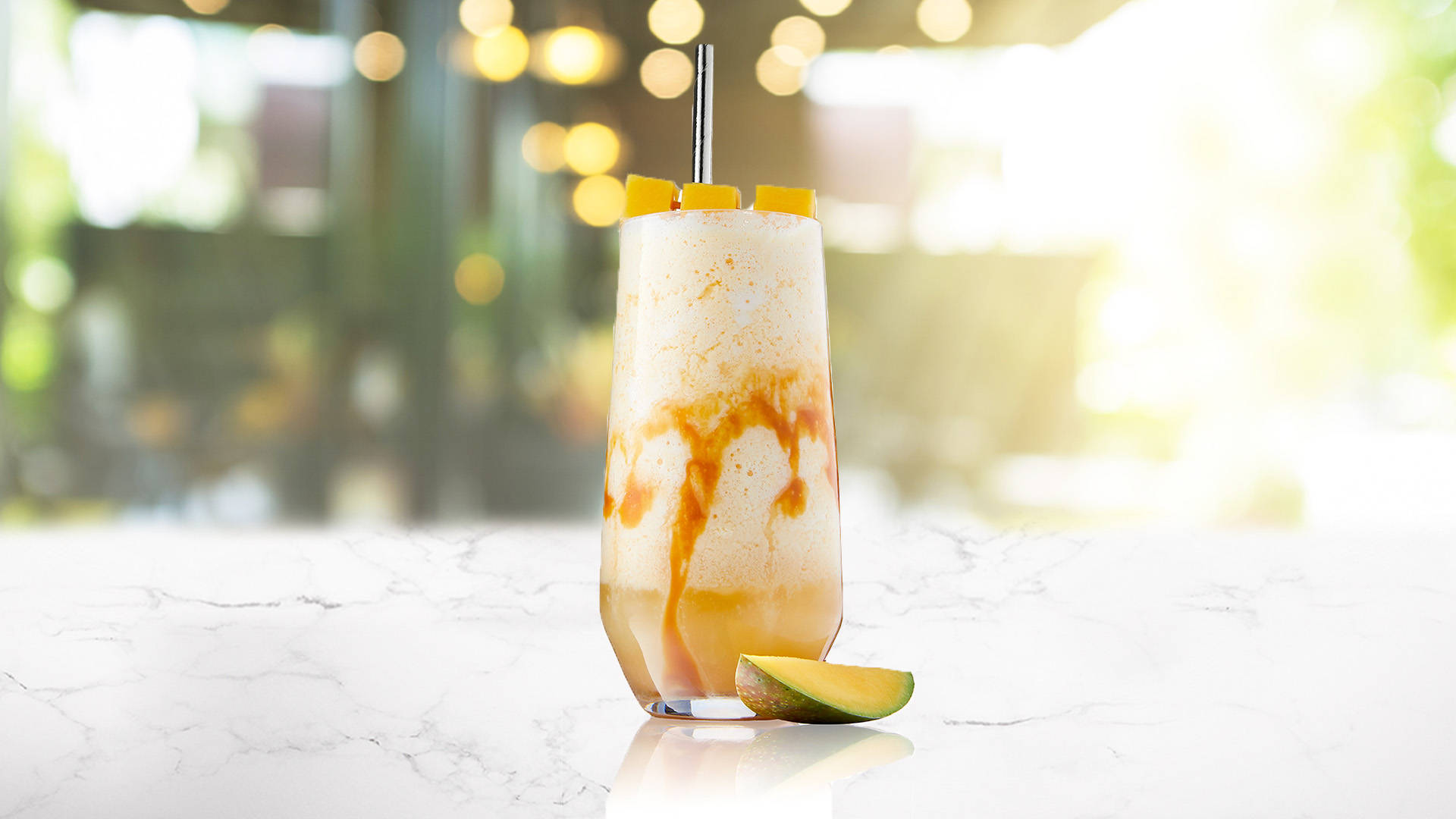 Lasse Liberte on a marble table