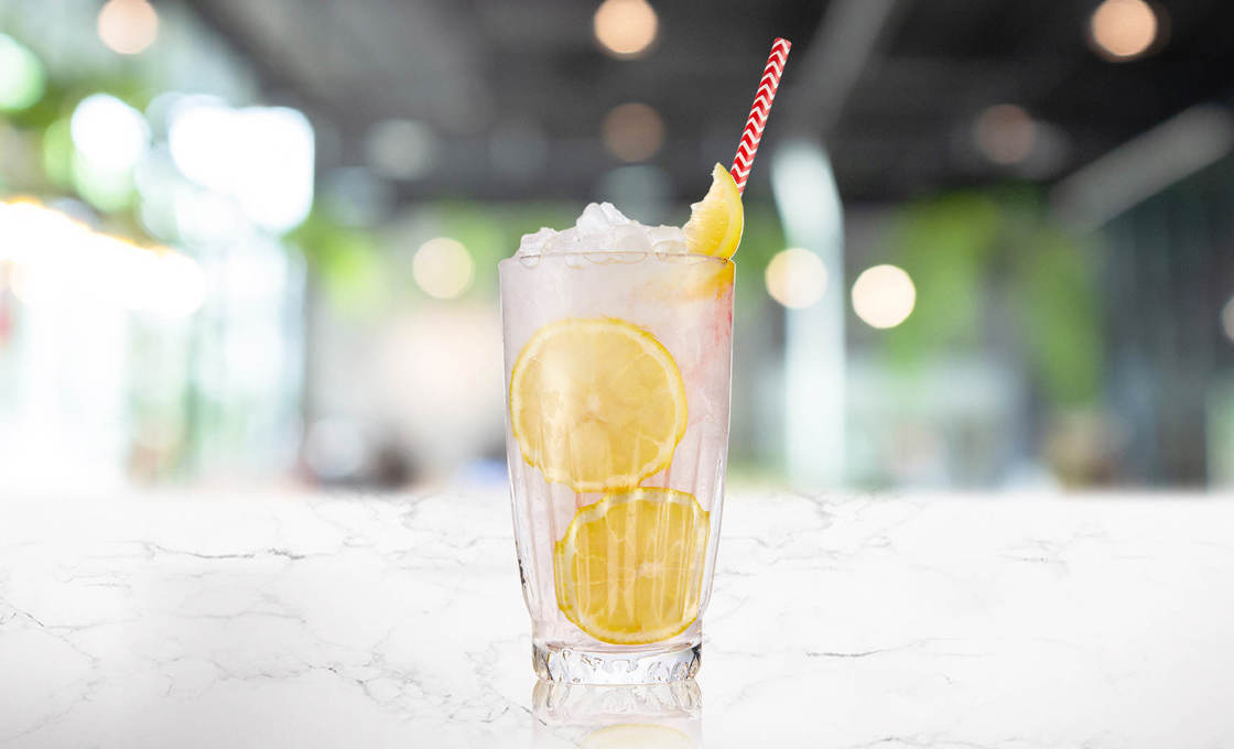 A glass of Gina Rosa